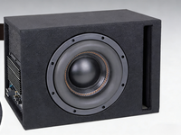 Caisson de basses 700W pour cinéma maison et voiture, conique avec contour en gravats, fabricant d'usine, OEM/ODM, personnalisable, BBKI10