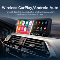 Adaptador Inalámbrico Carplay FCL con Netflix y YouTube, Caja de Video con Pantalla Táctil Android 12, 2+16G RAM, Certificación CE/FCC