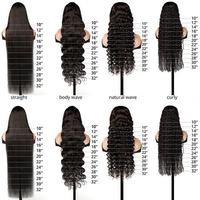Perruque OEM Deep Wave 13x6 avec closure, cheveux humains vierges, sans colle, pré-épilée, vente en gros pour femmes noires