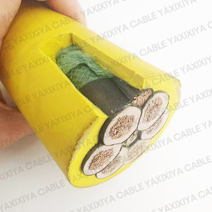 Type W 380v 660 Volt 2c 1/0 2/0 3/0 4/0 AWG Icea Isolation CPE Gaine Caoutchouc Câble Minier - Product Image 5