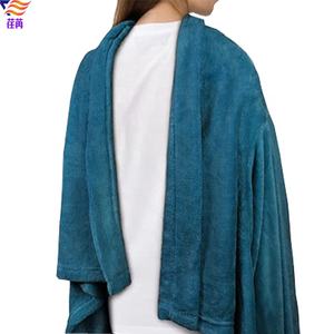 Manta polar supersuave para adultos y hombres, manta con mangas para TV - Product Image 3