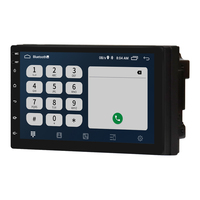 Reproductor de DVD Android 15 para Auto con Pantalla Táctil IPS Universal de 7 Pulgadas, Bluetooth, WiFi, Navegación, Carplay Inalámbrico y Android Auto