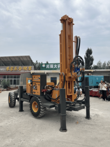 광산 용 필수 펌프 모터 및 엔진 부품을 갖춘 베스트 셀러 200 미터 깊이 추적 수질 드릴링 장비 - Product Image 2