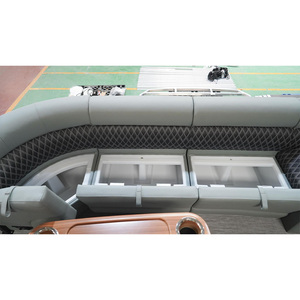 Khung nhôm lớn tritoon phao Đảng sà LAN cho phao thuyền 27feet 13 hành khách với động cơ Đôi USA Sản xuất tại Trung Quốc - Product Image 4