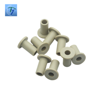 Manchon à bride en PTFE PEEK résistant à la corrosion pour sonde de capteur chimique, électrode, tube d'isolation – Fabricant OEM ODM