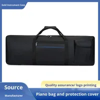 Wholesale 61 88 Keys Electronic Organ Keyboard Bassoon Model YY-06 OEM Brand Oxford Waterproof Protective Case Zipper Closure