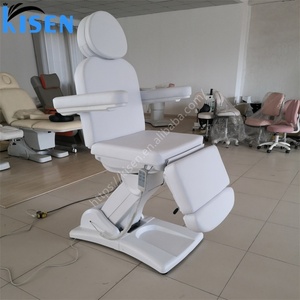 Kisen Electric Lash Bed Beauty Salon Facial <b>Table</b> 3 4 Motors Customized Multi-functional Salon Chair Wholesale Price - Product Image 4