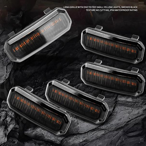 Đèn chiếu sáng ban ngày màu hổ phách cho lưới tản nhiệt <span class=keywords><strong>Ford</strong></span> Bronco, xe địa hình, đèn trang trí ngoại thất, đèn viền lưới tản nhiệt - Product Image 5