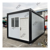 2 Story – maison de vacances modulaire d'urgence, maison de ville, Casa, conteneur Van, toilettes de 20 pieds avec boîtier de personnel de douche