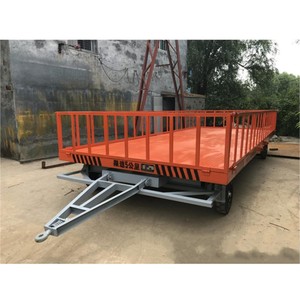 Remolque de Plataforma Plana de 5 Toneladas, Remolque Práctico de Cama Baja para el Transporte de Automóviles - Product Image 4