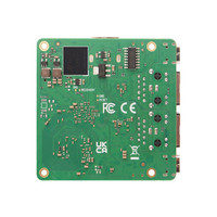 Mini-ordinateur de réseau Radxa E20C avec deux ports Ethernet Gigabit et boîtier dissipateur de chaleur en alliage d'aluminium CNC