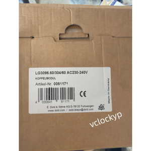 Relais de sécurité Dold LG3096.60/304/60 NEUF - Product Image 1