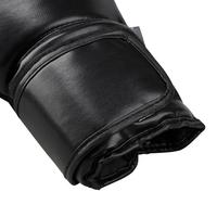Gants de boxe officiels en cuir synthétique avec logo personnalisé pour Muay Thai, MMA, UFC
