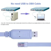 Hotsale Usb a RJ45 Ftdi Ft232rl Cable de consola Rj45 Cable DE DATOS Convertidor Tipo-C Cables DE CONTROL DE INTERRUPTOR