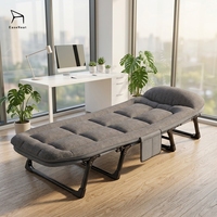 Lit pliant compact avec cadre métallique pour chambre et bureau – Confort optimal – Vente en gros