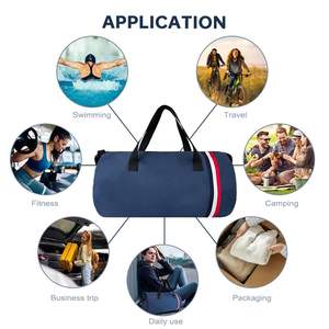 Bolsa de Deporte Plegable de Gran Capacidad con Logotipo Personalizado, Bolsa de Viaje para Fitness con Separación para Ropa Seca y Mojada, Bolsa de Yoga Unisex - Product Image 5