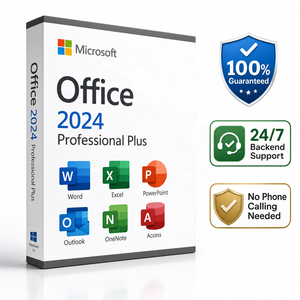 คีย์เปิดใช้งานออฟไลน์อย่างปลอดภัยสำหรับ Office 2024 Professional Plus ของแท้ 100% - บริการวีไอพีแบบ 1 คน พร้อมการสนับสนุนตลอด 24 ชั่วโมงทุกวัน สินค้าใช้งานได้ตลอดชีพ - Product Image 1