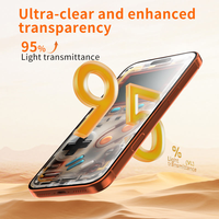 Protection d'écran en verre trempé anti-reflet AR, 95,5 % de transmission, 7 couches, dureté 9H, AF pour iPhone 18promax 17promax 18Pro
