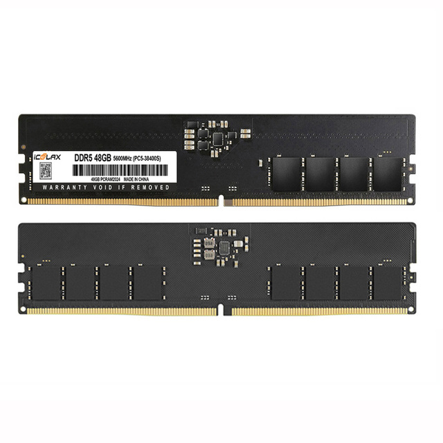 ICOOLAX High Performance Gaming DDR5 RAM Memoria 8GB 16GB 32GB 48GB Memory 4800/5200/5600mhz DDR5 Rams Ram for PC Desktop Stock