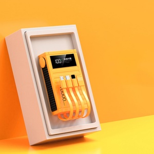 Banco de Energía Portátil Personalizado de Alta Capacidad de 22.5W, 10000mAh/20000mAh, con Doble Micro USB y 4 Cables para Carga Rápida de Teléfonos - Product Image 3