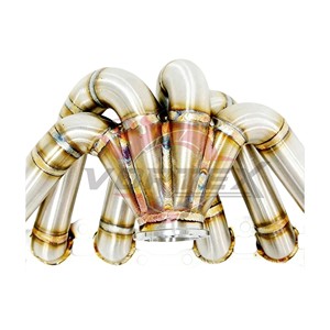 ท่อร่วมไอเสีย Vortex 2JZGE สำหรับ Lexus GS300 IS300 SC300 ขนาด 3.0 นิ้ว แบบ V-Band ทำจากสแตนเลสสตีล สำหรับรถแข่ง - Product Image 3