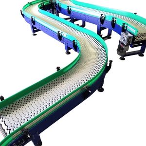 Chất lượng cao Mat Top Modular nhựa cong Modular băng tải cho thực phẩm tươi sống - Product Image 3