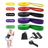 Bande de résistance portable, écologique, inodore, douce pour la peau, pour exercices complets du corps, tractions assistées et étirements