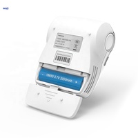 SR58W Label stiker portabel 58mm Mini, Printer tanda terima POS nirkabel, Printer warna untuk bisnis kecil