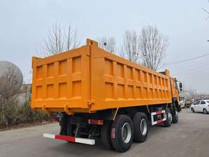 Camion benne d'occasion Sinotruk HOWO 8X4, 371-375 CV, 12 roues, benne minier Sinotruck, capacité 50-60 tonnes, benne basculante de haute qualité, année 2021 - Product Image 2