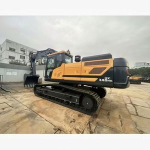 Excavadora de cadenas grande HX340HD de 34 toneladas, excavadora hidráulica de servicio pesado para trabajos de minería y movimiento de tierras. - Product Image 4