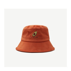 Sombrero de Pescador de Pana Bordado Personalizado de Alta Calidad para Mujer, Estilo Casual, para Verano e Invierno, Venta al Por Mayor - Product Image 2