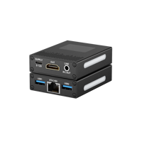 Codificador UVC a IP, Decodificador de Transmisión de Video HD a IP USB3.0, Decodificador de Cámara IP HD Compatible con HTTP RTSP RTMP UDP HLS