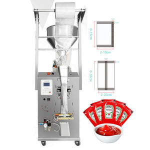 Machine de remplissage automatique de sauce, machine d'emballage de sachets de sauce tomate, machine d'emballage de sauce chili liquide, machine d'emballage de ketchup - Product Image 1