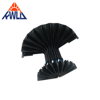 Cache-boudin flexible accordéon pour machine-outil CNC, protection des guides linéaires