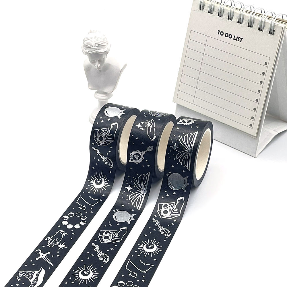 Bande de washi d'aluminium