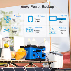 SENCI 300W Big Capacity AC Output Input US EU AU <b>Plug</b> 220V <b>Portable</b> Power Station Banks Solar Generator MIN 300 Outdoor Power Su - Product Image 2