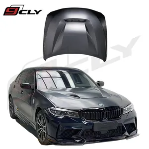 CLY Design Hot Sale Hochwertige Auto Stoßstange CS Haube Für BMW 3er G20/G28 CS mit Loch Aluminium/Eisen Haube