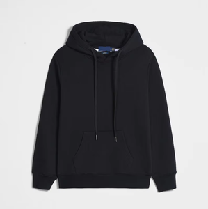 S - 4 XL 100% cotton unisex thương hiệu Logo thêu Polo cao cấp trùm đầu Sweatpants dài quần dây kéo hoodie tùy chỉnh bán buôn - Product Image 4