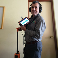 Détecteur de fuite de tuyau d'eau souterrain intelligent WIFI acoustique thermique à fréquence ultrasonique PQWT-L2000