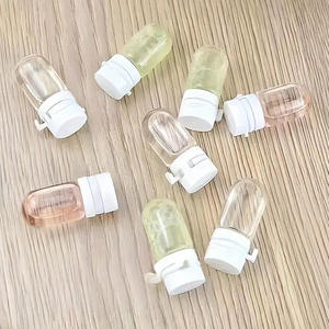 Mini flacons d'échantillon en verre de 1.5ml Tube à essai de parfum liquide de laboratoire à fond rond vide petite bouteille d'essai pour sérum de soin de la peau - Product Image 5