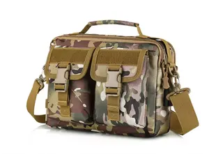 Tactical Crossbody Bag Handbag Molle Shoulder Camping Camouflage Messenger Bags