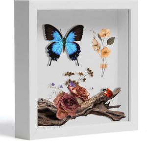 Cadre photo personnalisé en MDF écologique, boîte à ombre de 3 cm <span class=keywords><strong>x</strong></span> 5 cm de profondeur, impression UV 3D, design moderne, support mural pour affichage d'art - Product Image 4