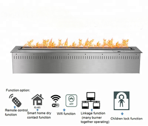 HY moderne 3d électrique led flamme cheminée à vapeur chauffe-eau cheminée à vapeur - Product Image 3
