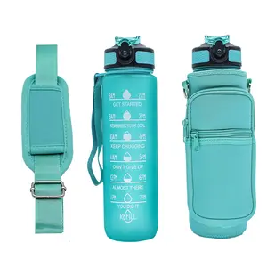 Unisex Sport Water Bottle Customized Strap Thermal Cover Bag Carrier Sleeve Sling Holder Protective cover for water bottles