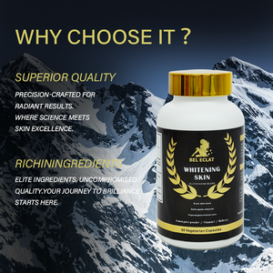 Custom Whitening Capsules Private Label Healthy Beauty Supplement Glutathione Capsule Skin Whitening Tablet Skin Whitening Pills