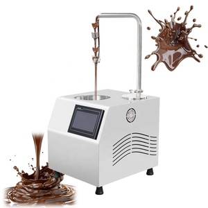 Máquina de temple de chocolate de enfriamiento estable con capacidad de 5,5 l para producción comercial de alimentos - Product Image 6