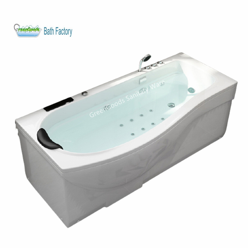 Jets de couleurs en CE, style Spa à bulles, cascade, tourbillon, système de Massage hydraulique, baignoire
