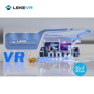 LEKE VR Theme Park Business Invest Metaverse Gaming System Amusement Ride 9D Virtual Reality Simulator