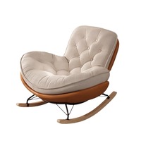 Moderne simple maison salon pingouin chaise berçante personnalisé usine loisirs paresseux canapé métal meuble produit Chaise longue