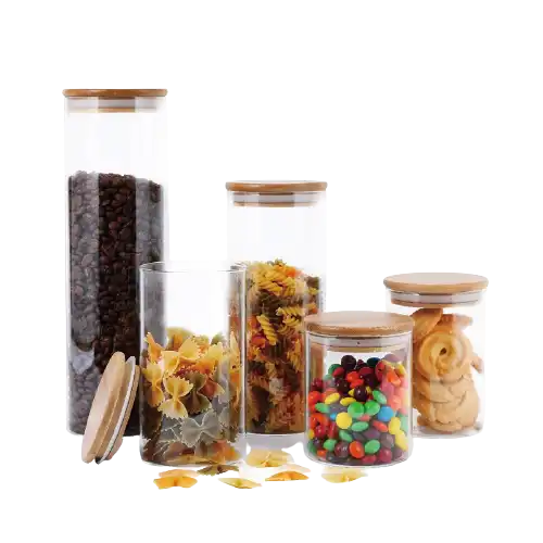 glass food storage containers airtight kitchen